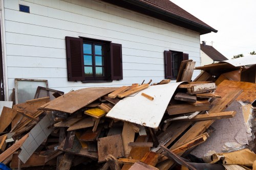 Eco-friendly disposal during garage clearance